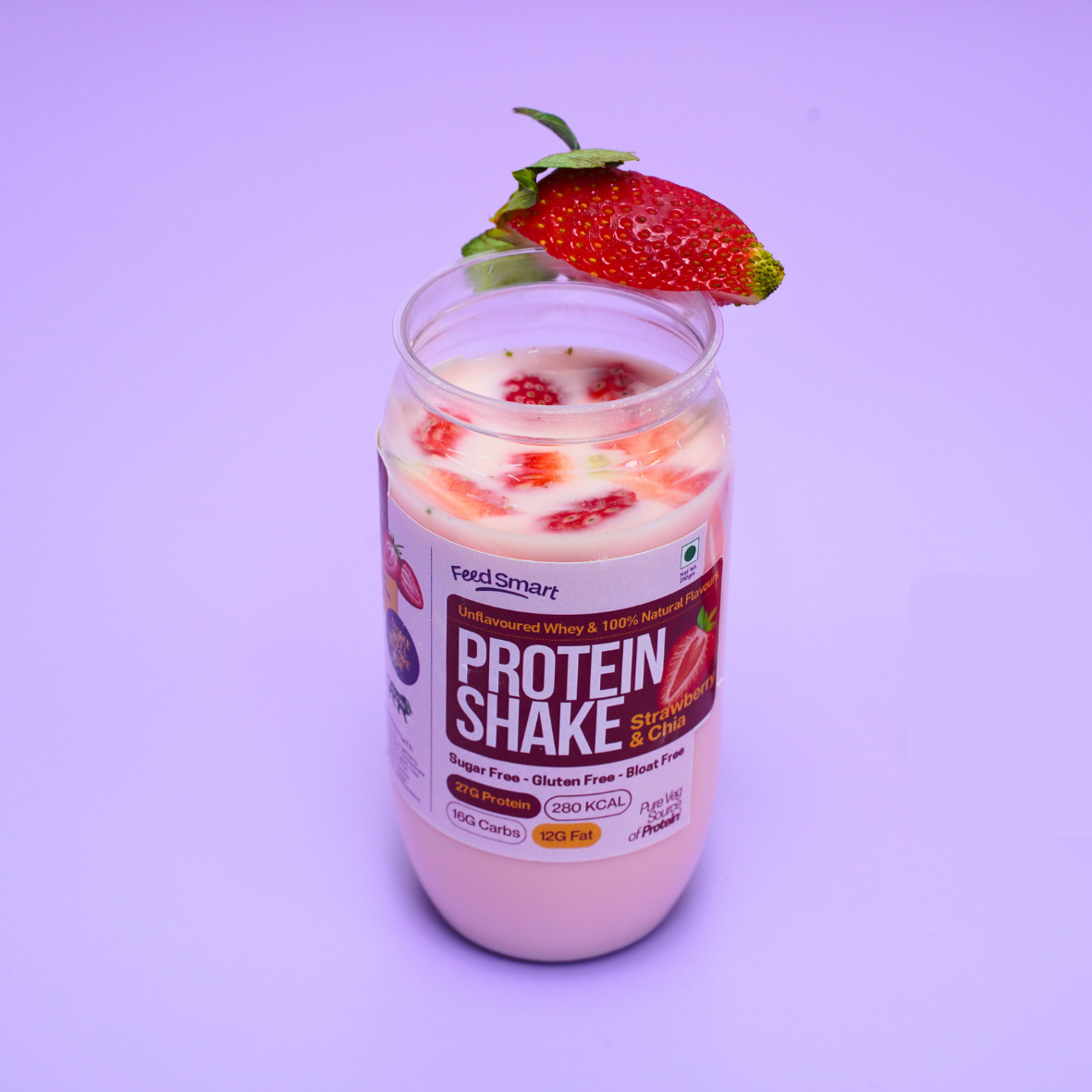Strawberry & Chia Protein Shake (250ML)