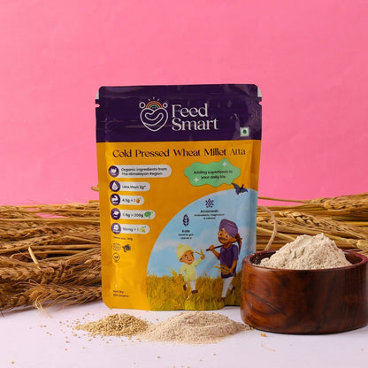 Cold Pressed Wheat Millet Atta - 450g