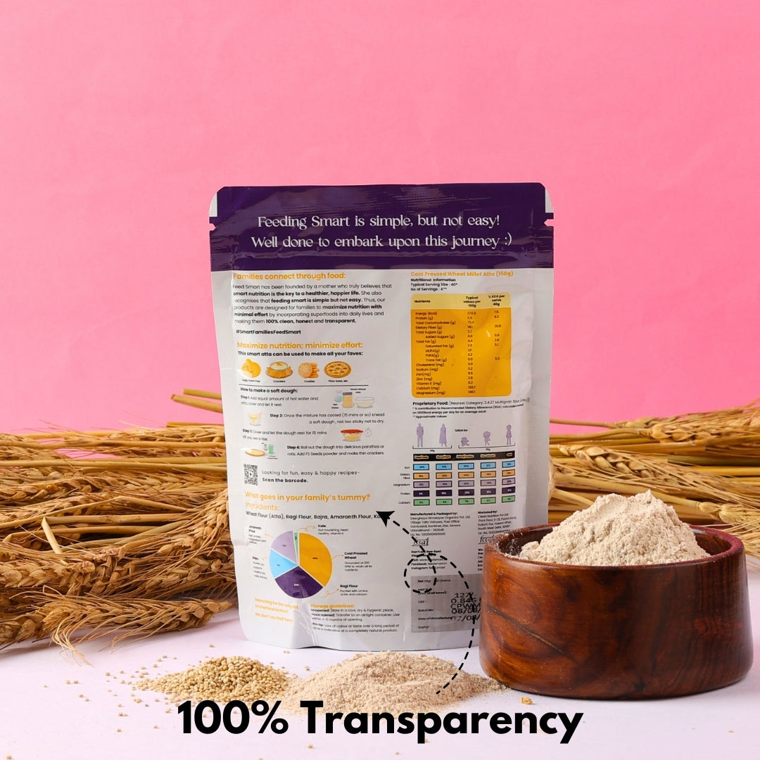Cold Pressed Wheat Millet Atta