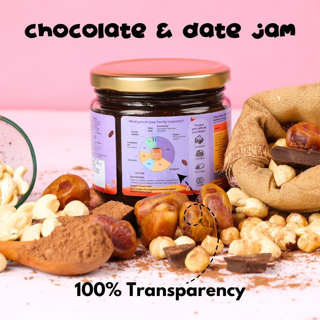 Chocolate & Date Jam 350g