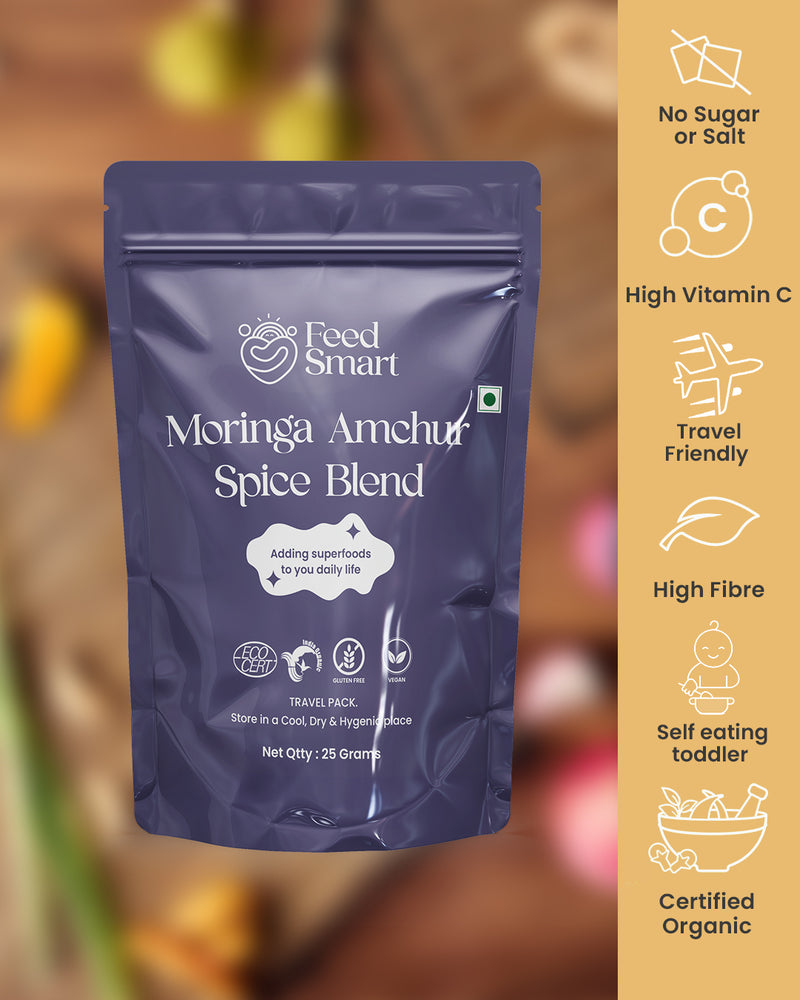 Moringa Amchur Spice Blend  | Travel Pack (25g)