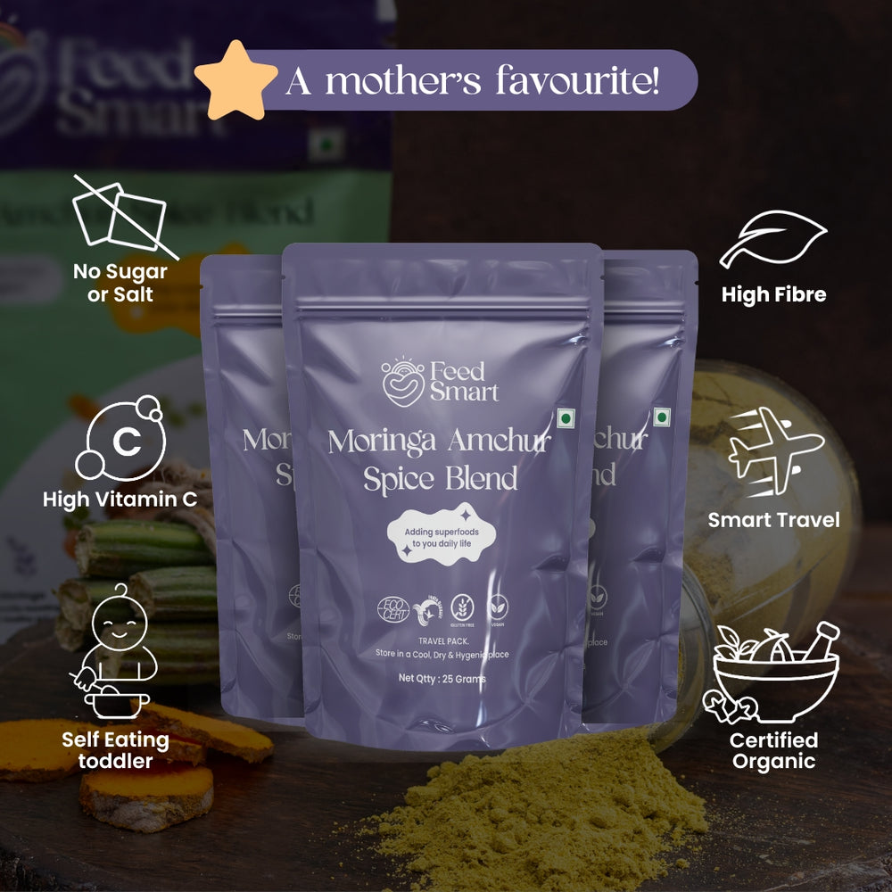 Moringa Amchur Spice Blend  | Travel Packs