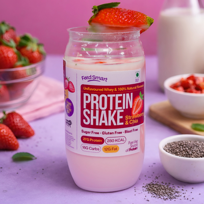 Strawberry & Chia Protein Shake (250ML)